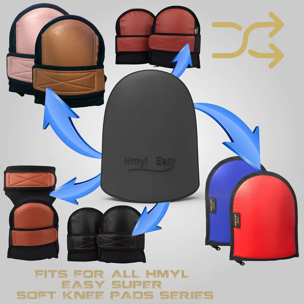 Replaceable Inner Cushion Knee Pads for All HE Leather Knee Pads Series- Upgraded