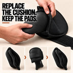 Soft PU Work Knee Pads with Replaceable Cushion | HMYL EASY