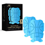 HE-1003-B3 Hmyl Easy Breathable No Strap Knee Pad Insert for Work Pants/Bibs, Uniforms, and Tactical Pants, Heavy Duty Pocket Knee Pads for Construction, Flooring, Gardening, and Garage, 11.5''×7.9''×0.45'', Blue 3 Pairs image 1
