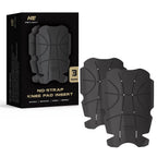 HE-1003-K3 Hmyl Easy Knee Pad Insert for Work Pants/Bibs, Uniforms, and Tactical Pants, Breathable Knee Pad Inserts for Construction, Flooring, Gardening,and Garage, 11.5''×7.9''×0.45'', BLACK, 3 Pairs image 1