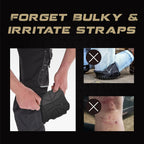 HE-1003-K3 Hmyl Easy Knee Pad Insert for Work Pants/Bibs, Uniforms, and Tactical Pants, Breathable Knee Pad Inserts for Construction, Flooring, Gardening,and Garage, 11.5''×7.9''×0.45'', BLACK, 3 Pairs image 5
