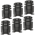 HE-1003-OK3 Hmyl Easy Knee Pad Insert for Work Pants, Uniforms, and Tactical Pants, Breathable Knee Pad Inserts for Gardening, Construction, Flooring, Cleaning, and Garage, 9.3''×6.5''×1'', Black, 3 Pairs image 1