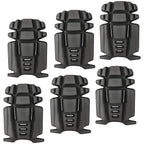 HE-1003-OK3 Hmyl Easy Knee Pad Insert for Work Pants, Uniforms, and Tactical Pants, Breathable Knee Pad Inserts for Gardening, Construction, Flooring, Cleaning, and Garage, 9.3''×6.5''×1'', Black, 3 Pairs image 1