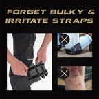 HE-1003-OK3 Hmyl Easy Knee Pad Insert for Work Pants, Uniforms, and Tactical Pants, Breathable Knee Pad Inserts for Gardening, Construction, Flooring, Cleaning, and Garage, 9.3''×6.5''×1'', Black, 3 Pairs image 5