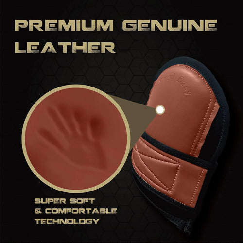 HM-1001-TB Genuine Leather Beige image 2
