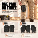 Knee Pad Inserts for Compatible Work Pants & Bibs | HMYL EASY
