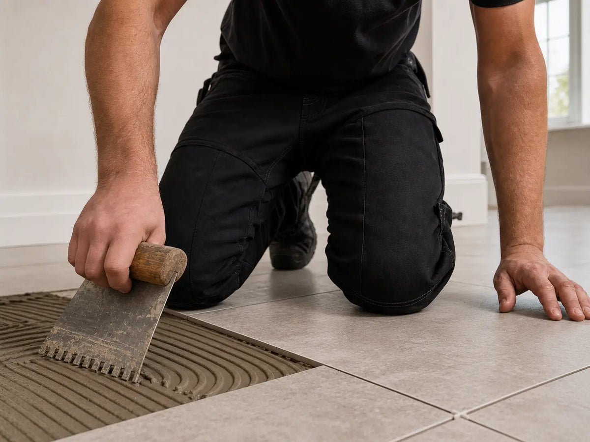 HMYL EASY knee pads for tile work
